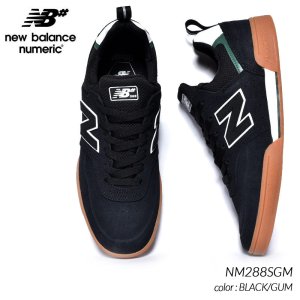 日本未発売 NEW BALANCE NUMERIC NM288SGM ”BLACK/GUM” ニューバランス ヌメリック スニーカー ( 海外限定 黒 ブラック メンズ  )