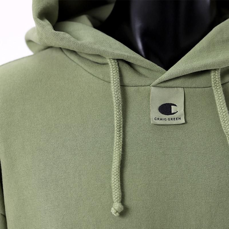 ̤ȯ Champion  CRAIG GREEN HOODED SWEAT Green ԥ С ѡ 쥤 ꡼ (  աǥ H0338S )