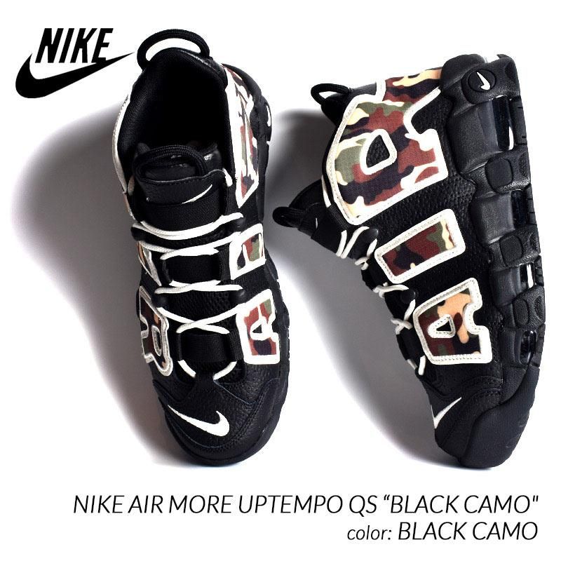 NIKE◇AIR MORE UPTEMPO 96 エアモアアップテンポ 96 ブラック CJ6129