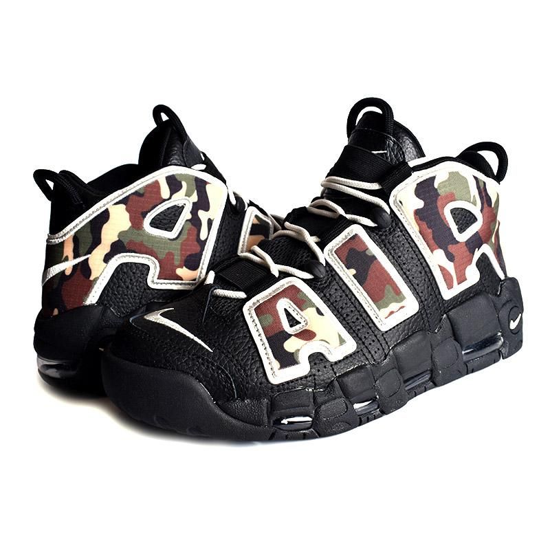 新品 23.5cm モアテン Air More Uptempo Camo