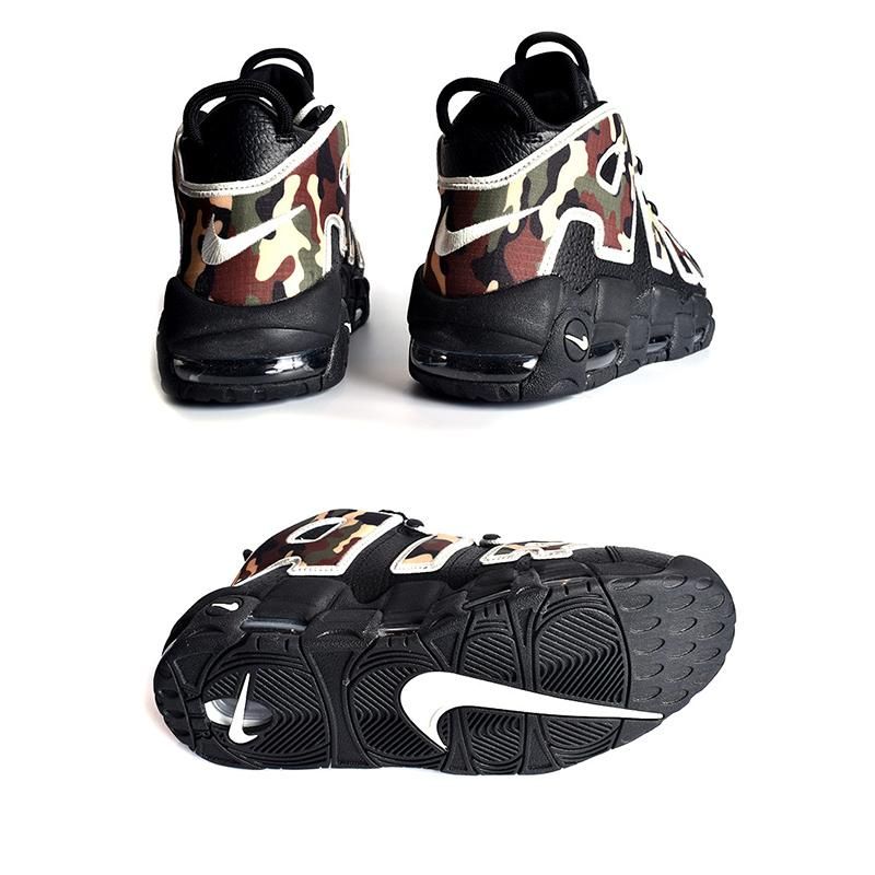 日本未発売 NIKE AIR MORE UPTEMPO '96 QS SU19 BLACK CAMO ナイキ エア モア アップテンポ ( 海外限定  黒 迷彩 モアテン CJ6122-001 ) - 海外限定 日本未発売 希少モデル スニーカー ショップ シューズ 大阪 北堀江 プレシャスプレイス【  IMPORT