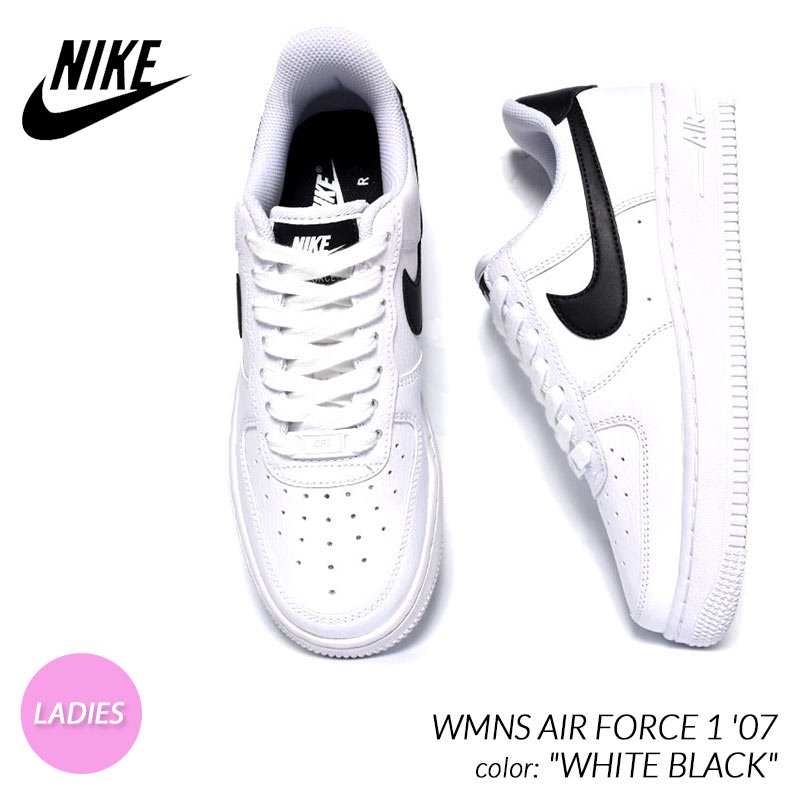 Nike Women's Air Force 1 '07 White/White-Black - 315115-152