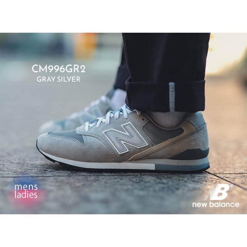 NEW BALANCE CM996GR2 GRAY SILVER ニューバランス スニーカー ( グレー 灰色 シルバー D メンズ レディース  ウィメンズ ) - 海外限定 日本未発売 希少モデル スニーカー ショップ シューズ 大阪 北堀江 プレシャスプレイス【 IMPORT SHOES u0026  CLOTHES SHOP PRECIOUS