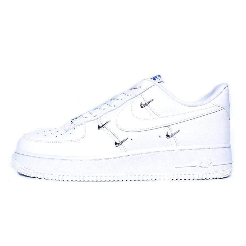 NIKE WMNS AIR FORCE 1 '07 LX “MINI CHROME SWOOSHES” WHITE ナイキ