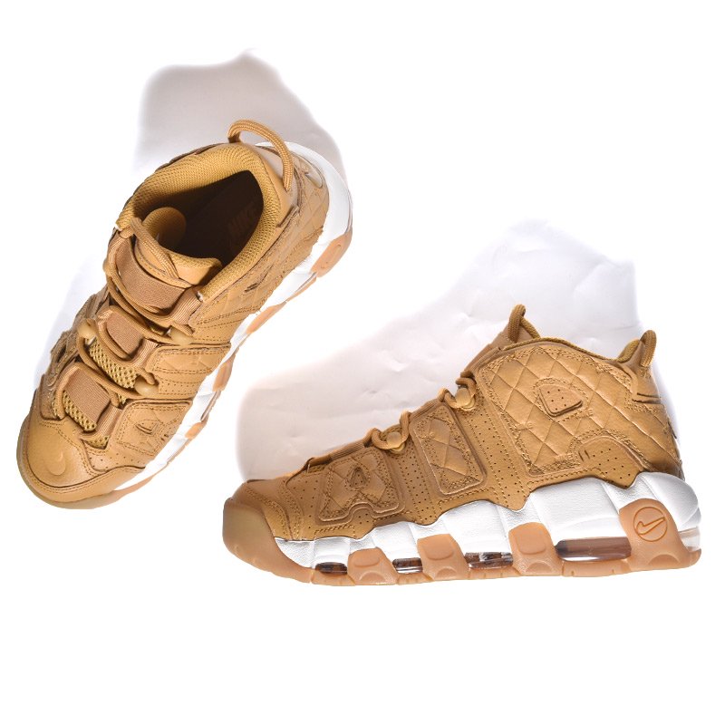 日本未発売 NIKE WMNS AIR MORE UPTEMPO “QUILTED WHEAT” ナイキ