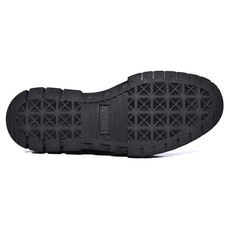 プマPUMA MAYZE CHELSEA POP WNS BLACK BROWN PUMA MAYZE CHELSEA POP WNS 