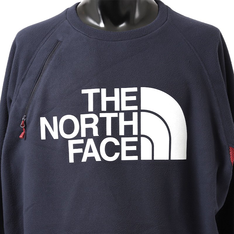 日本未発売 THE NORTH FACE M D4 CREW-AP ”NAVY RED” ザ