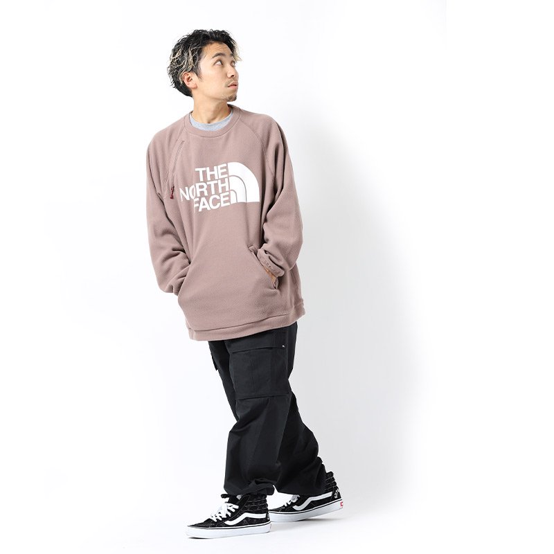 日本未発売 THE NORTH FACE M D4 CREW-AP ”BEIGE RED” ザ ノース