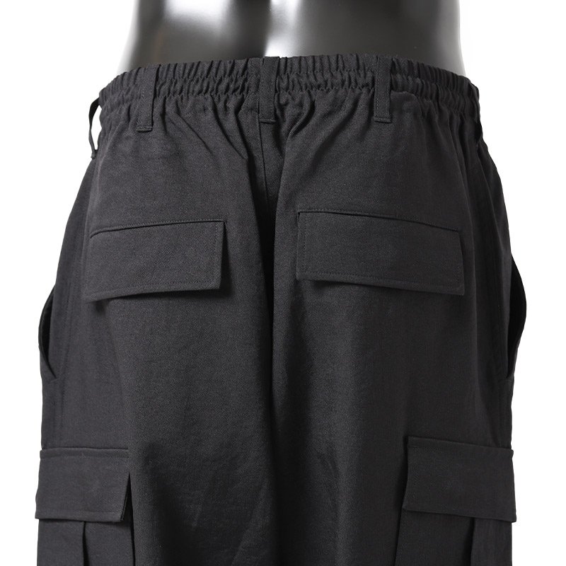 Y-3 CLASSIC SPORT UNIFORM CARGO PANTS ”BLACK” ワイスリー