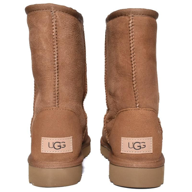 UGG ベージュ スエード ムートンブーツ UGG WOMENS CLASSIC SHORT II CHESTNUT アグ ムートンブーツ
