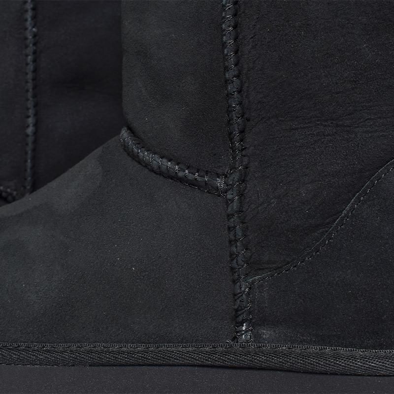 UGG WOMENS CLASSIC SHORT II BLACK アグ ムートンブーツ UGG WOMENS CLASSIC SHORT II BLACK アグ ムートンブーツ