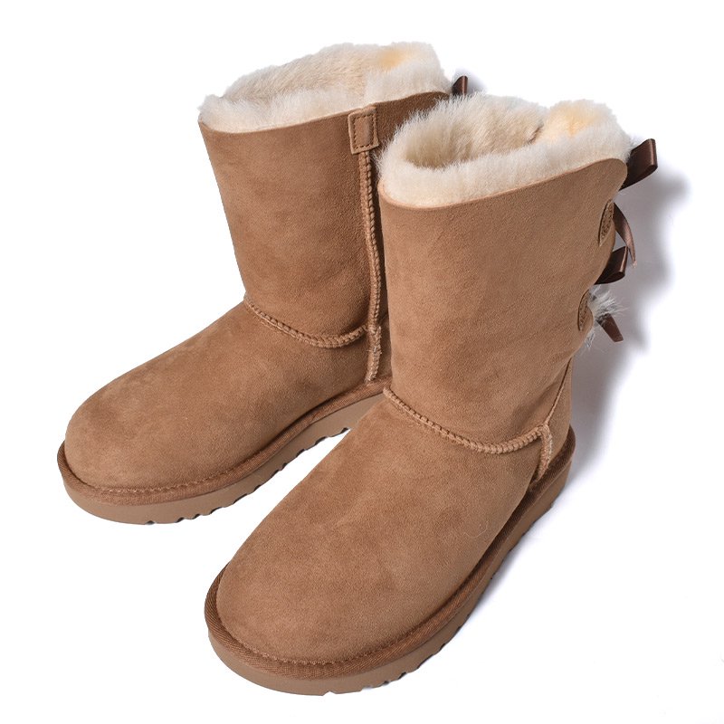 UGG WOMENS BAILEY BOW II CHESTNUT アグ ムートンブーツ ベイリー