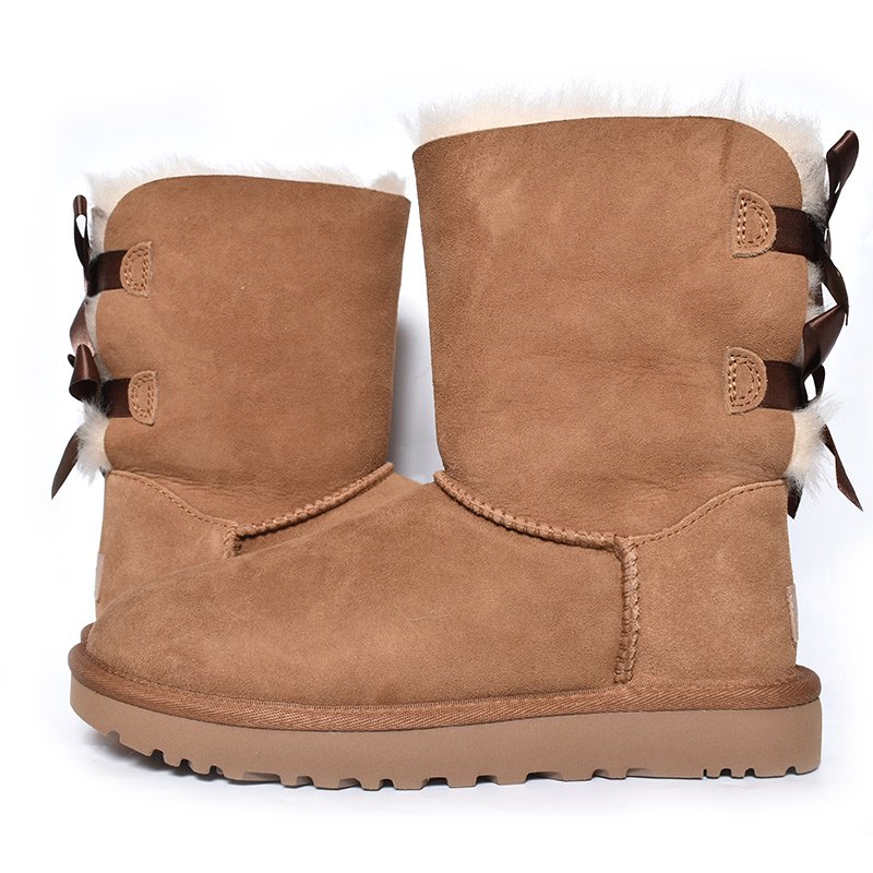 UGG WOMENS BAILEY BOW II CHESTNUT アグ ムートンブーツ ベイリー