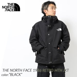 日本未発売 THE NORTH FACE 1986 RETRO MTN JKT BLACK ザ ノースフェイス マウンテン ジャケット (海外限定 NF0A7UR9JK3 )
