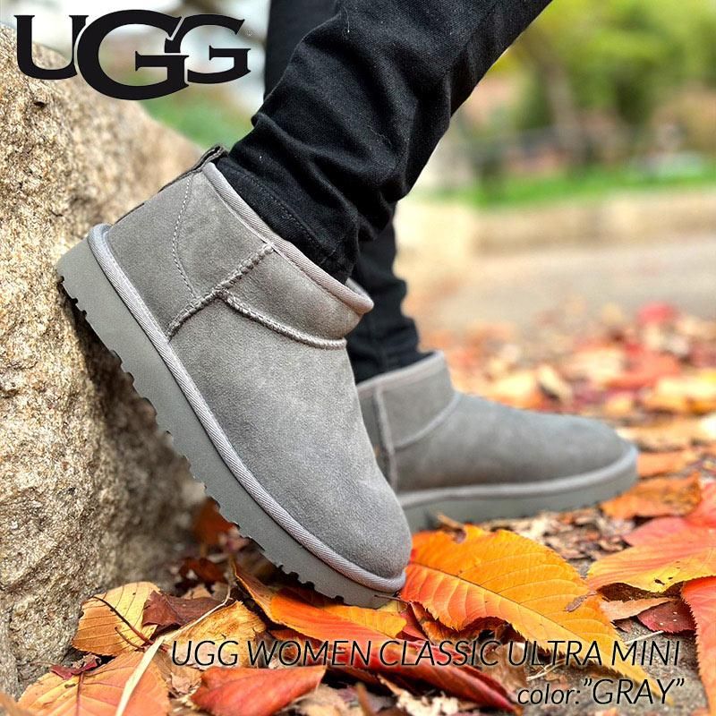 UGG フラットシューズ 23㎝ ブラック - 靴