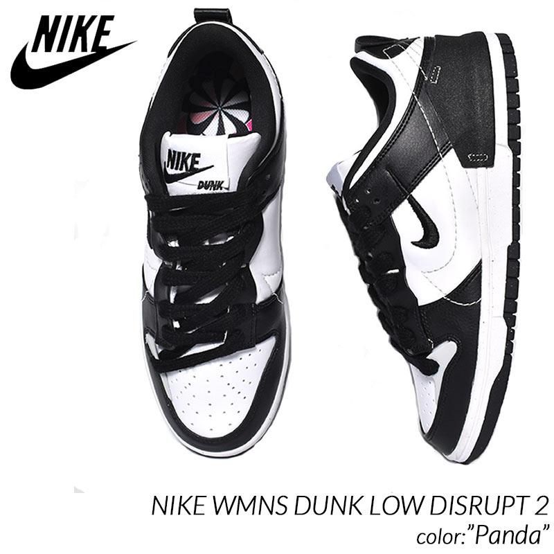 NIKE Dunk Low Disrupt2 Panda Wmns