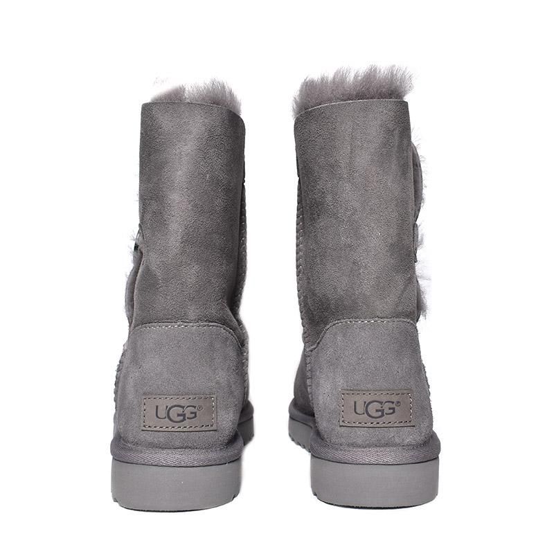 UGG WOMEN BAILEY BUTTON Ⅱ GRAY アグ ムートンブーツ ベイリー