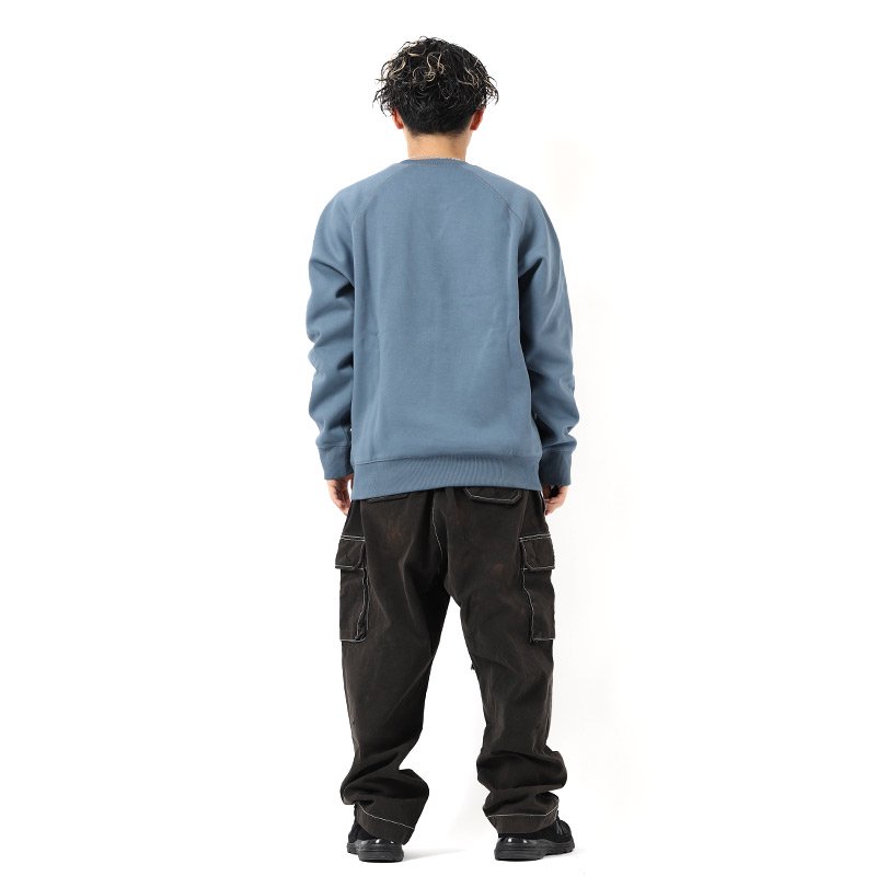 日本未発売 Carhartt WIP CHASE SWEAT SHIRT BLUE/GRAY カーハート