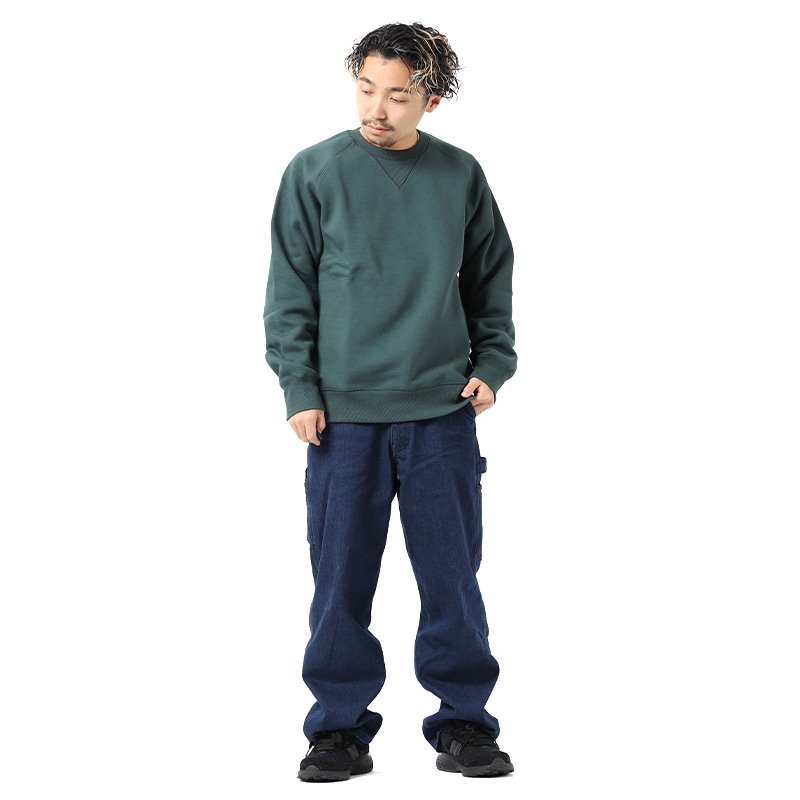 日本未発売 Carhartt WIP CHASE SWEAT SHIRT GREEN カーハート 