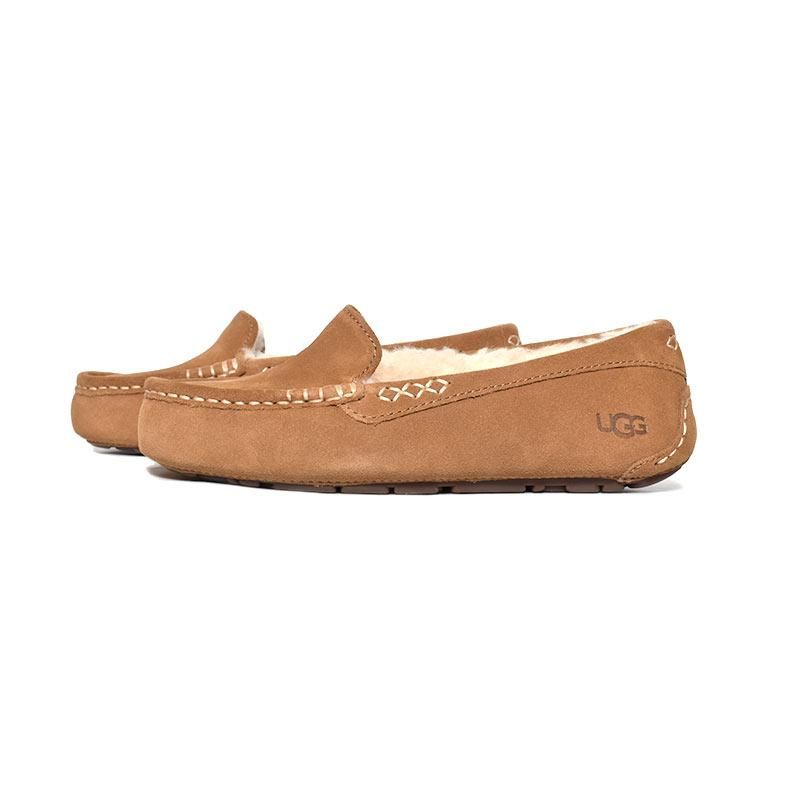 UGG WOMEN ANSLEY CHESTNUT   󥹥졼 ⥫ ѥץ 塼 ǥ ( ե ١ 㿧 1106878 )