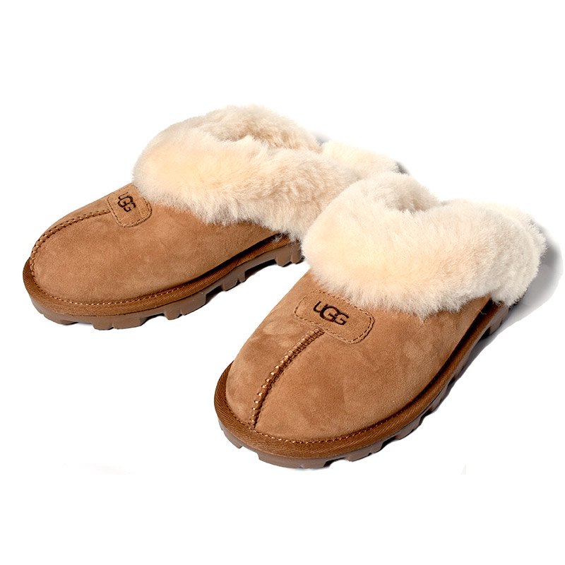 UGG W COQUETTE CHESTNUT アグ ウィメンズ サボ コケット サンダル