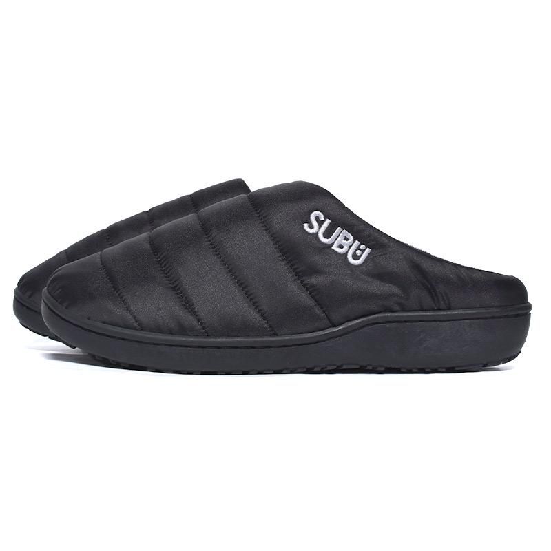 SUBU WINTER SANDAL BLACK スブ ウィンターサンダル ルームシューズ