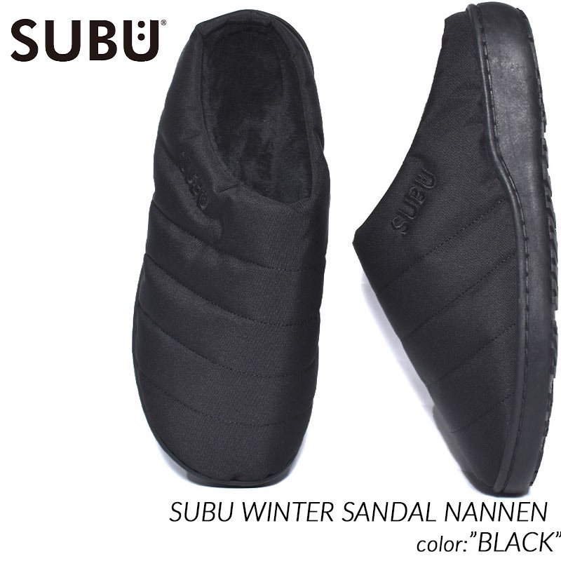 SUBU X WDS NANNEN SANDAL / BLACK