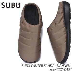 SUBU WINTER SANDAL NANNEN KHAKI スブ サンダル ルームシューズ SUBU WINTER SANDAL NANNEN KHAKI スブ サンダル ルームシューズ