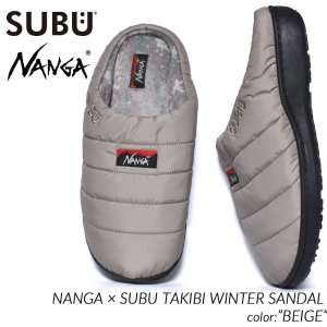 NANGA  SUBU AURORA WINTER SANDAL BEIGE  ʥ  롼ॷ塼    ǥ  NA2243-3E510