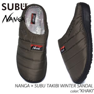 NANGA  SUBU AURORA WINTER SANDAL KHAKI  ʥ  롼ॷ塼    ǥ  NA2243-3E510