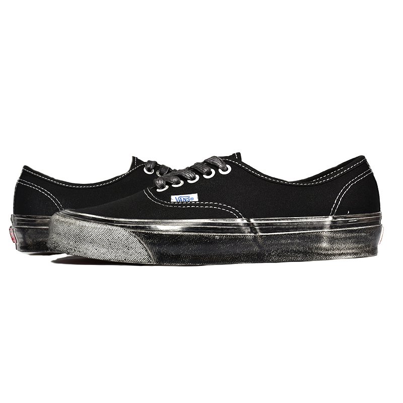 バンズ VANS OG AUTHENTIC LX 27,5cm 黒カーキ - スニーカー