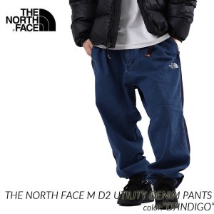 日本未発売 THE NORTH FACE M D2 UTILITY DENIM PANTS L/INDIGO ザ ノースフェイス デニム パンツ ( 海外限定 DENIM NF0A7W98DF7 )