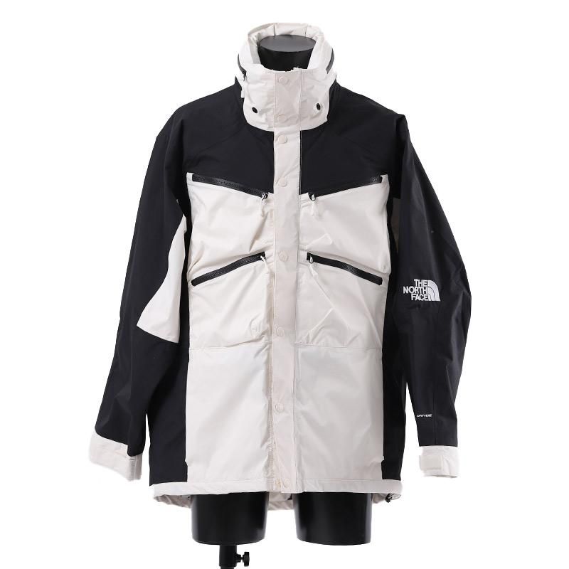 日本未発売 THE NORTH FACE M D2 UTILITY DRYVENT JACKET WHITE/BLACK