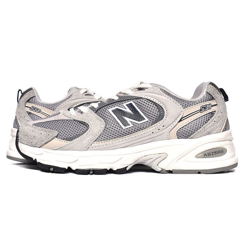 NEW BALANCE MR530GN GRAY ニューバランス スニーカー ( グレー 灰色 725 992 D レディース ウィメンズ メンズ )  - 海外限定 日本未発売 希少モデル スニーカー ショップ シューズ 大阪 北堀江 プレシャスプレイス【 IMPORT SHOES & CLOTHES  SHOP PRECIOUS