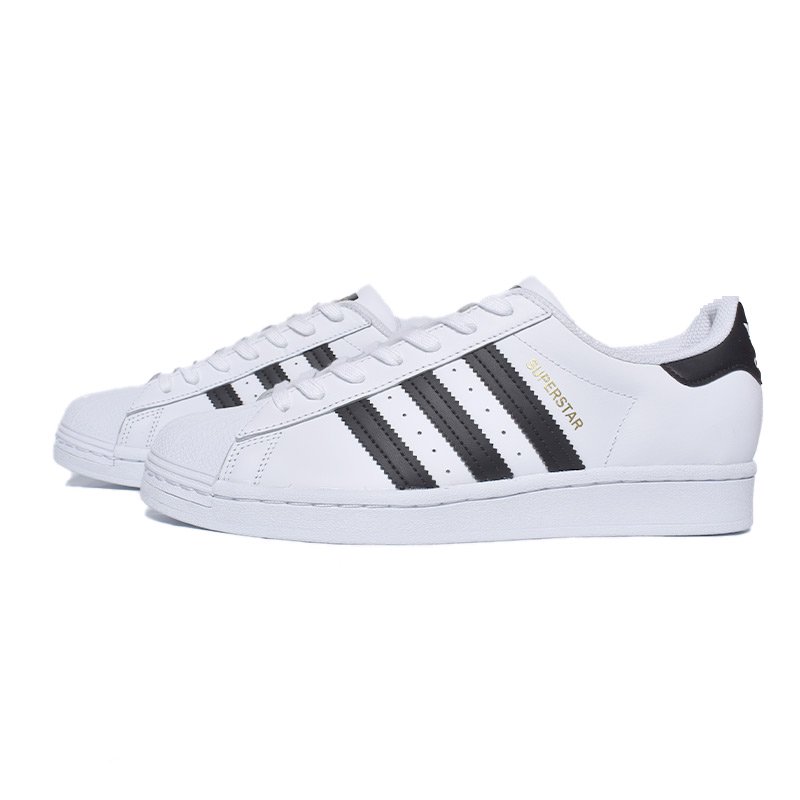 Adidas superstar shop white silver black