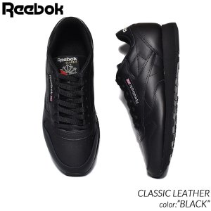 REEBOK CLASSIC LEATHER ”BLACK” リーボック クラシックレザー スニーカー ( 黒 ブラック メンズ レディース ウィメンズ GY0955 )