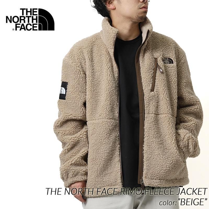 日本未発売 THE NORTH FACE RIMO FLEECE JACKET BEIGE ザ ノースフェイス フリース ボア ジャケット ( 海外限定 boa NJ4FN50K )