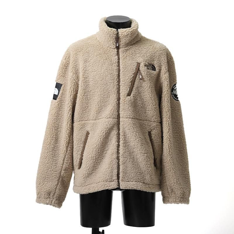 日本未発売 THE NORTH FACE RIMO FLEECE JACKET BEIGE ザ ノースフェイス フリース ボア ジャケット ( 海外限定 boa NJ4FN50K )