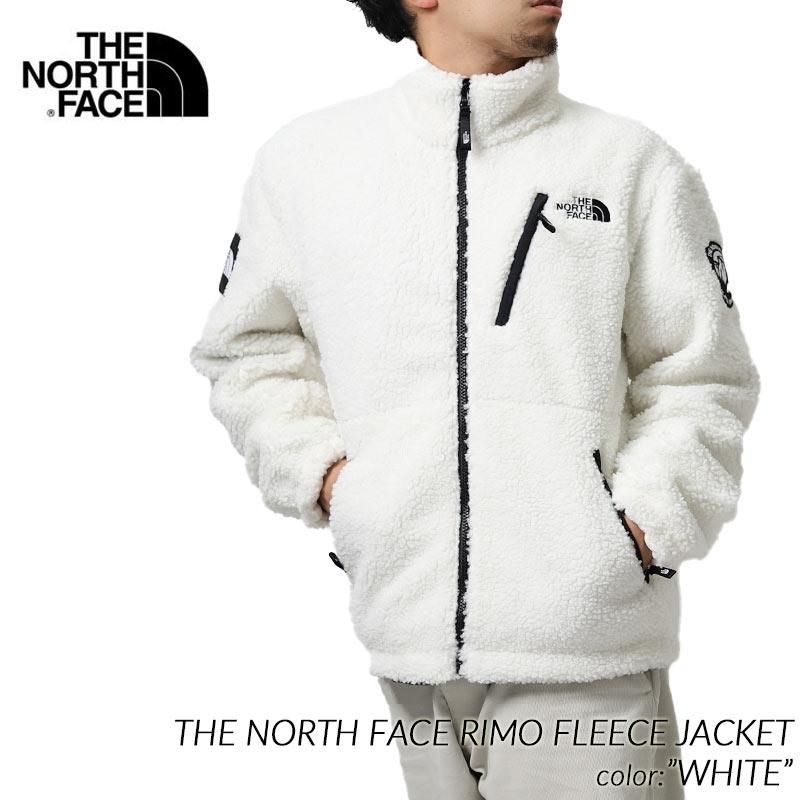 日本未発売 THE NORTH FACE RIMO FLEECE JACKET WHITE ザ ノースフェイス フリース ボア ジャケット (  海外限定 boa NJ4FN50J ) - 海外限定 日本未発売 希少モデル スニーカー ショップ シューズ 大阪 北堀江 プレシャスプレイス【  IMPORT SHOES u0026 CLOTHES