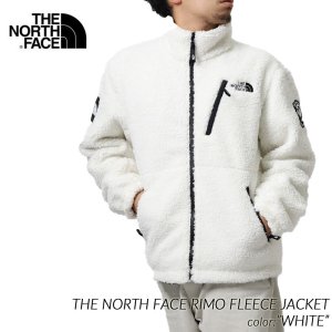 日本未発売 THE NORTH FACE RIMO FLEECE JACKET WHITE ザ ノースフェイス フリース ボア ジャケット ( 海外限定 boa NJ4FN50J )