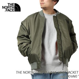 日本未発売 THE NORTH FACE KLUANE HEAT JACKET KHAKI ザ ノースフェイス クルアニ ヒート ジャケット ( 海外限定 カーキ MA-1 NJ3NN53K )