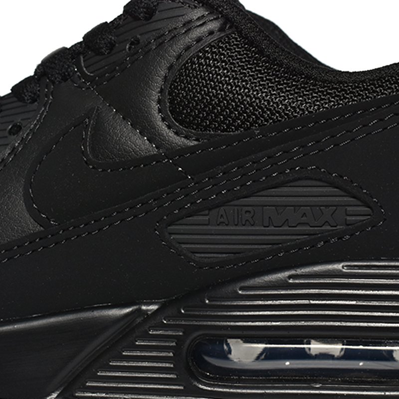 NIKE AIR MAX 90 TRIPLE BLACK CN8490 003 IMPORT SHOES CLOTHES