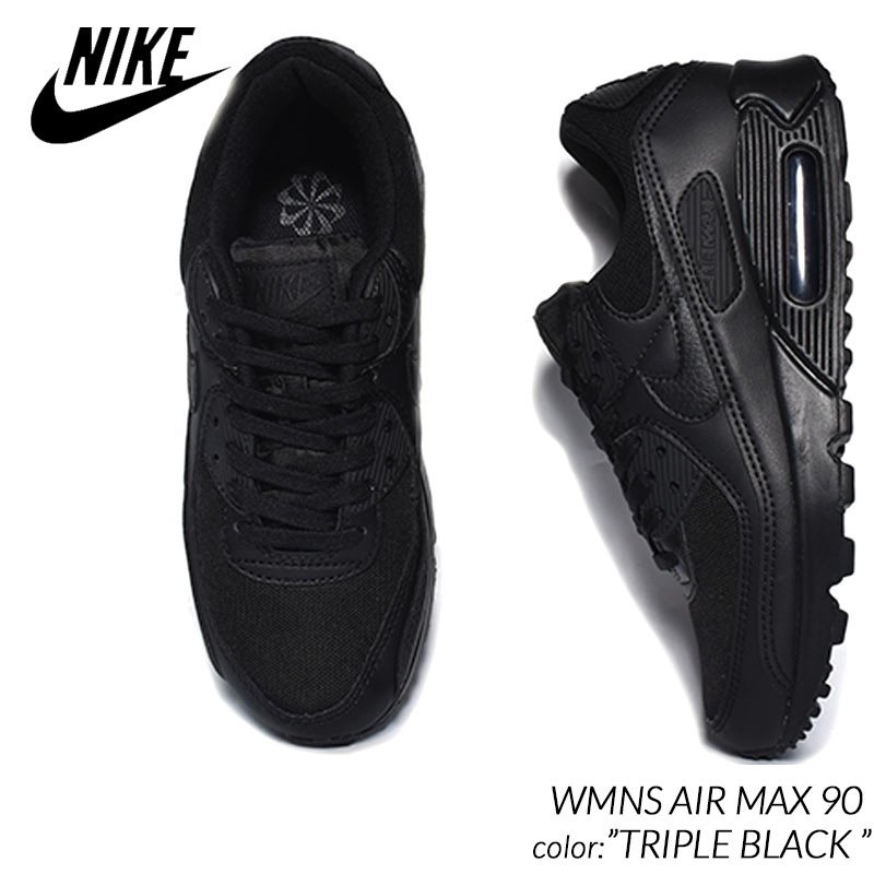 WMNS AIR MAX 90 BLACK 24.5㎝