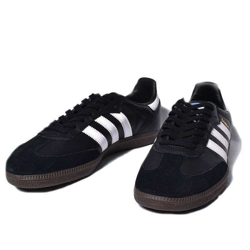 adidas SAMBA OG BLACK WHITE アディダス サンバ オージー スニーカー ( 黒 ブラック 白 ホワイト ガムソール メンズ  レディース ウィメンズ B75807 ) - 海外限定 日本未発売 希少モデル スニーカー ショップ シューズ 大阪 北堀江 プレシャスプレイス【  IMPORT SHOES