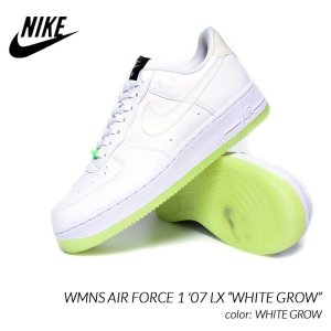 NIKE WMNS AIR FORCE 1 '07 LX “WHITE GROW” ナイキ ウィメンズ エアフォース スニーカー ( ホワイトグロウ レディース メンズ CT3228-100 )