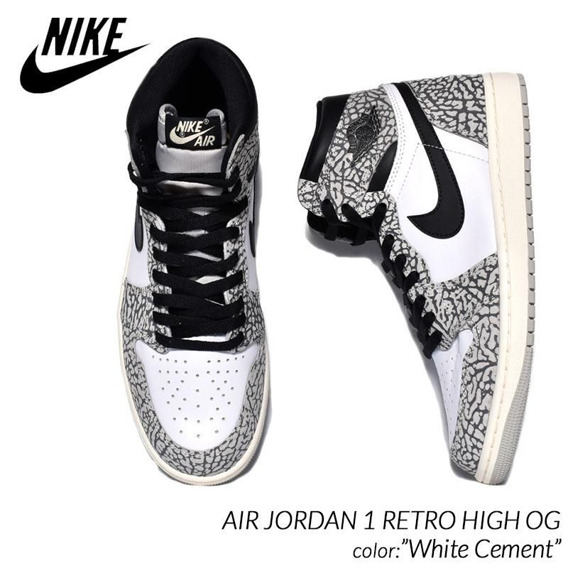 JORDAN 1 Retro High OG White Cement19500円でどうでしょうか