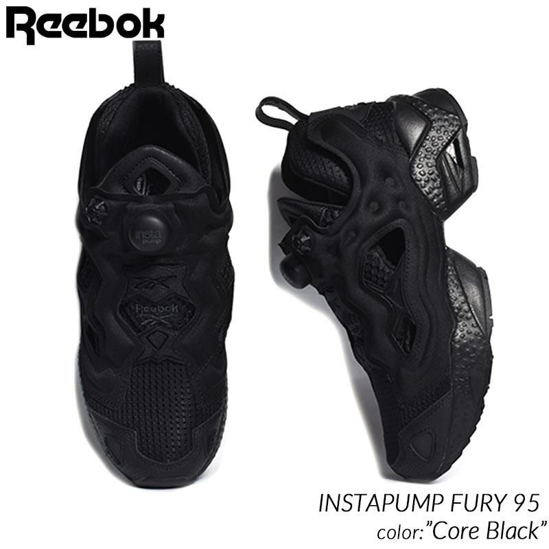 REEBOK INSTAPUMP FURY 95 Core Black ꡼ܥå 󥹥 ݥץե塼꡼ ˡ (  ֥å  ǥ  ID7561 )