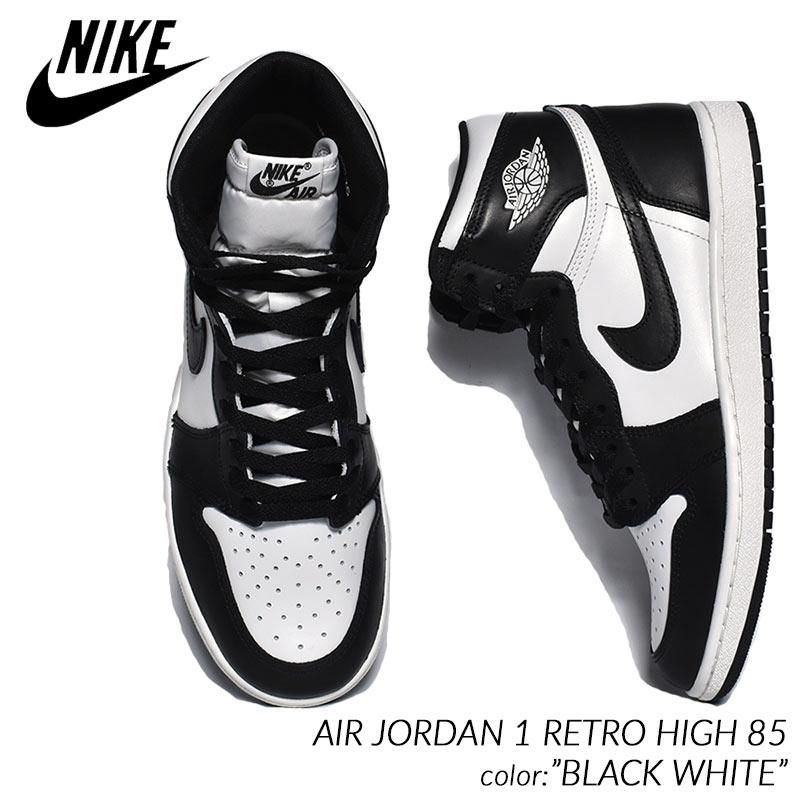 NIKE AIR JORDAN 1 RETRO HIGH 85 “BLACK WHITE” ナイキ エア ...