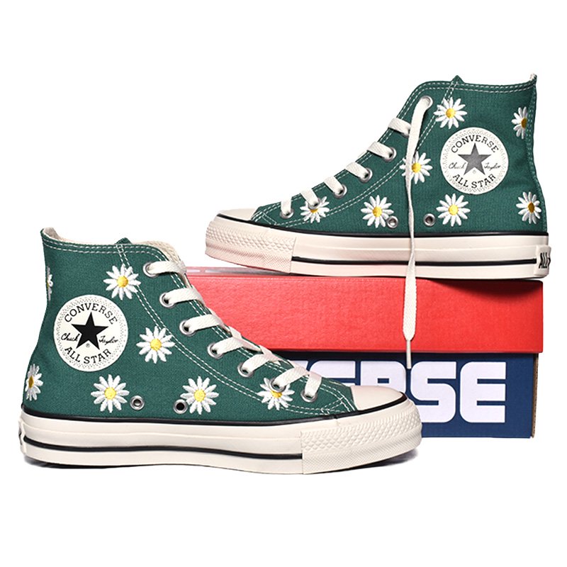 CONVERSE ALL STAR (R) DAISYFLOWER HI GREEN コンバース オールスター