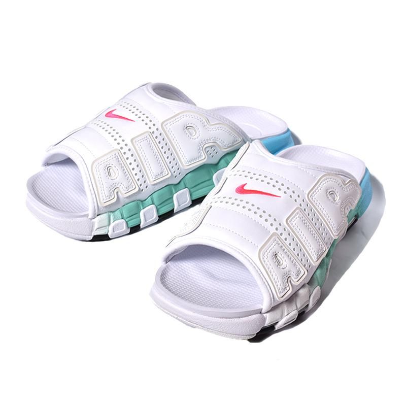 NIKE AIR MORE UPTEMPO SLIDE White Mint Blue ʥ  ⥢ åץƥ 饤 ˡ (  ߥ ⥢ƥ FN3437-161 )